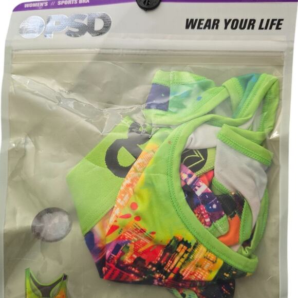 PSD Women's Travel Destination Sports Bra Racerback Sports Bras Size Small NWT - Picture 3 of 4